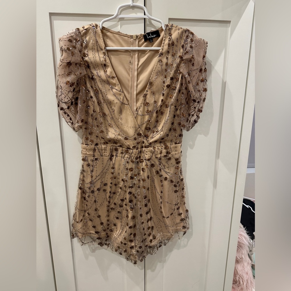 Lulus sparkly romper